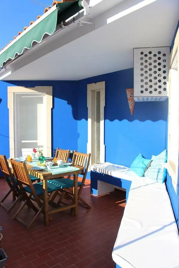 アパート アルブフェイラCasa Mar Azulアパートメント ポルトガル